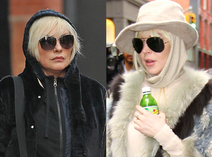 Debbie Harry, Lindsay Lohan Debbie Harry, Lindsay Lohan
